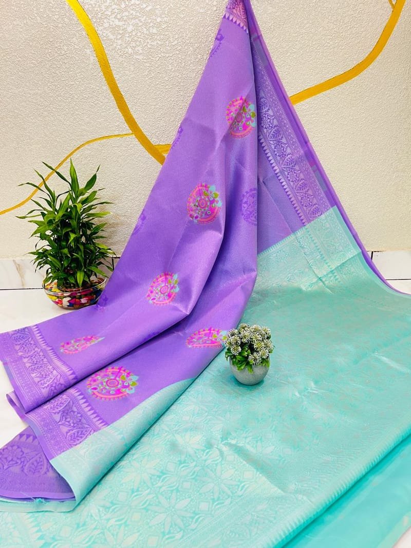 Meena Tissue Silk Saree