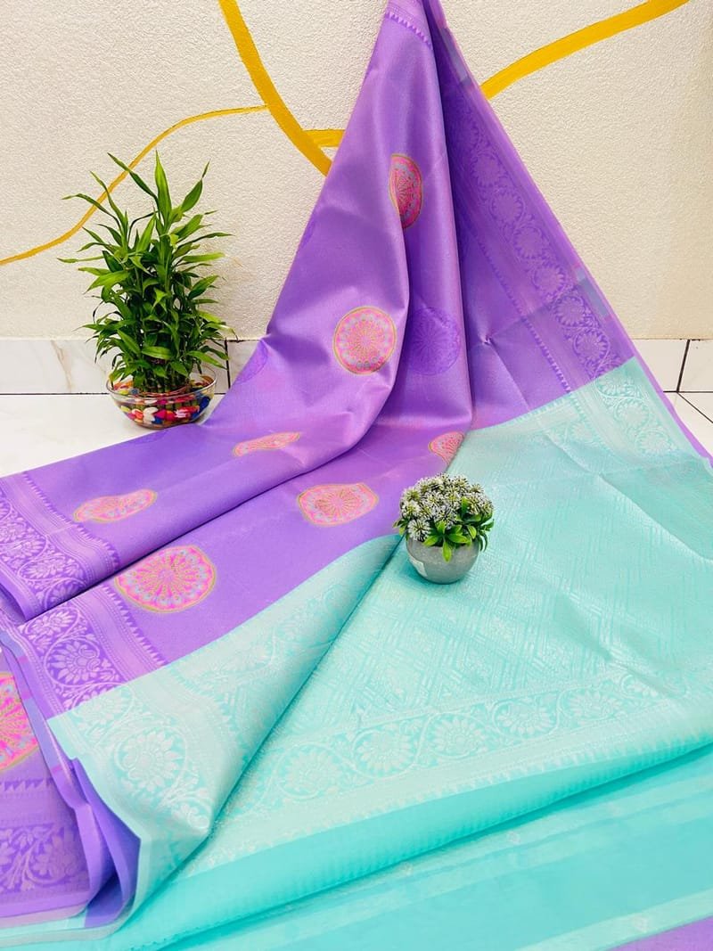 Meena Tissue Silk Saree