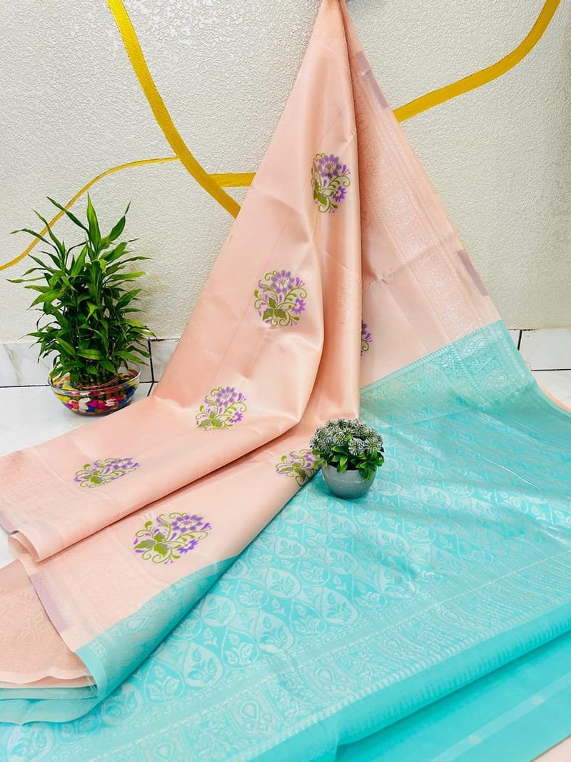 Meena Tissue Silk Saree