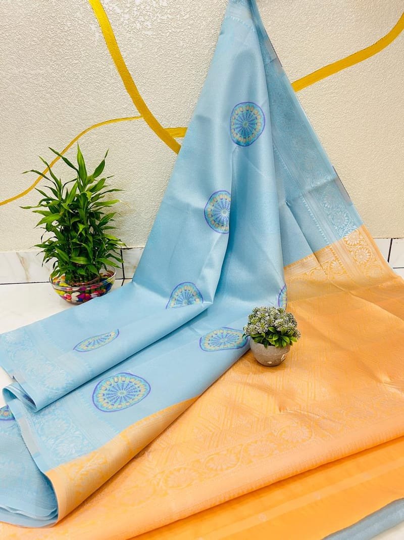 Meena Tissue Silk Saree