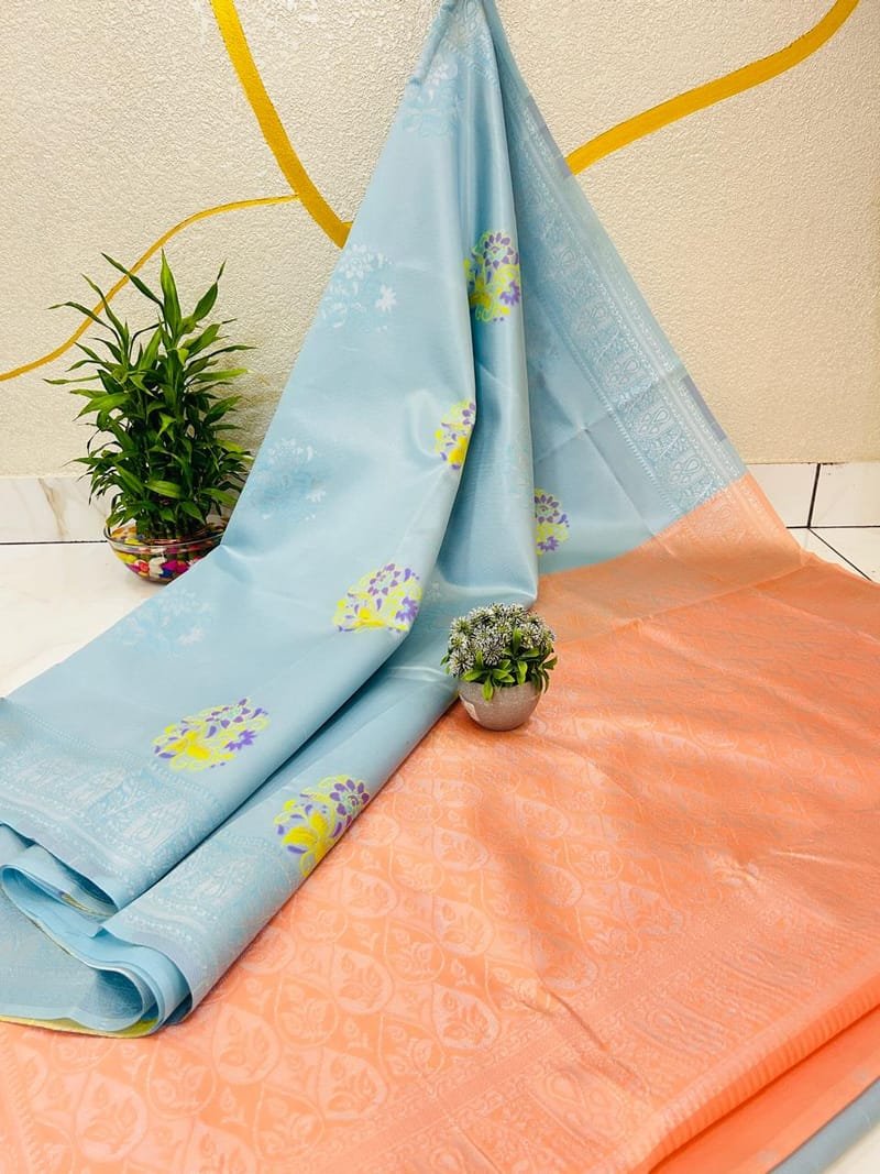 Meena Tissue Silk Saree