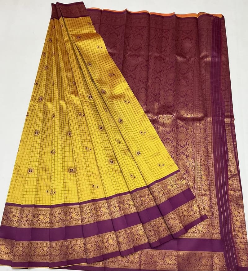 Kubera Bridal Silk Saree