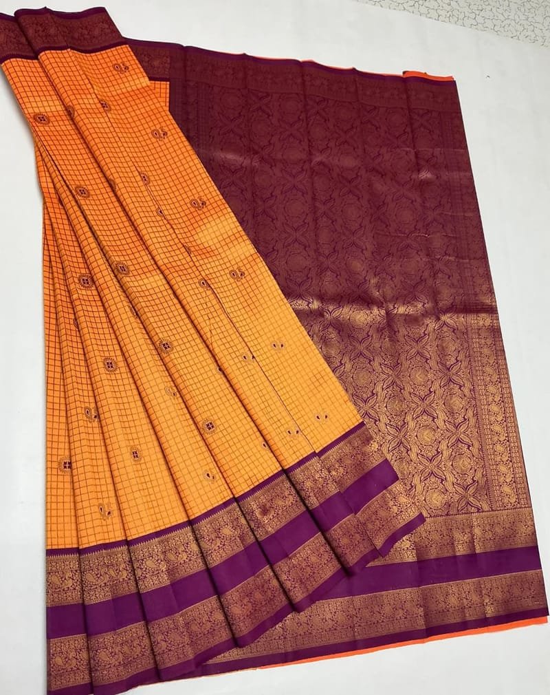 Kubera Bridal Silk Saree