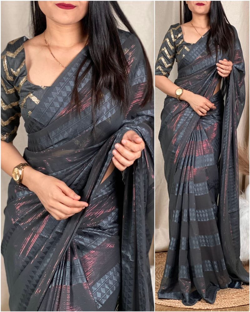 Vastra Georgette fabric sarees