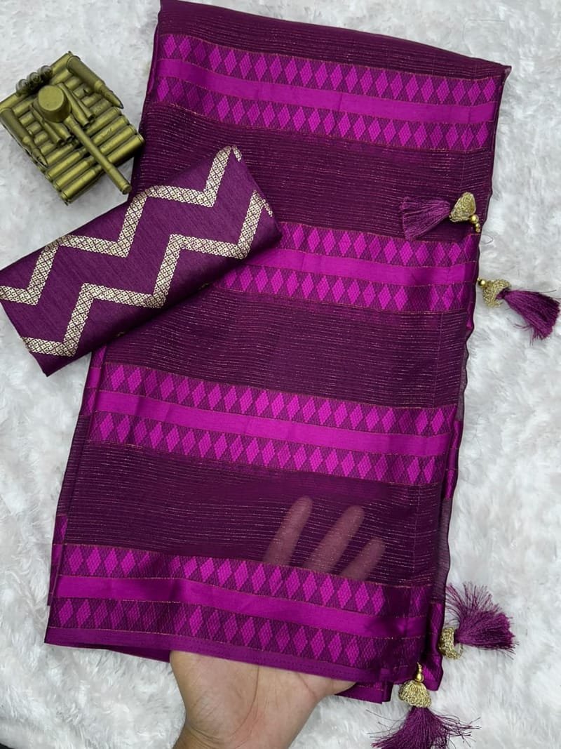 Vastra Georgette fabric sarees