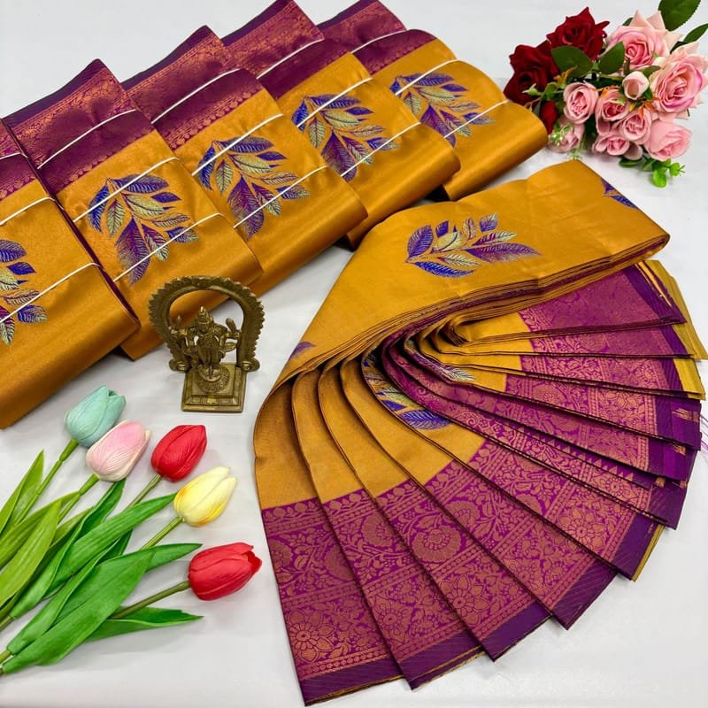 Digital Meena Tissue Saree