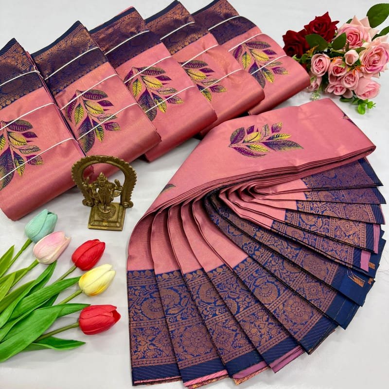 Digital Meena Tissue Saree