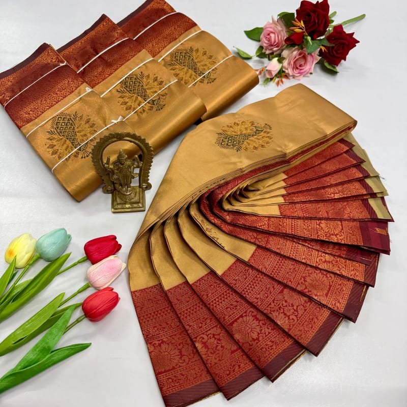 Digital Meena Tissue Saree